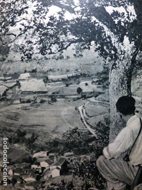 Coleccionismo: ARLUCEA ALAVA VISTA ANTIGUA LAMINA A&Ntilde;OS 50