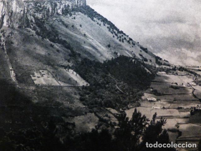 Coleccionismo: GUIPUIZCOA LA PE&Ntilde;A DE UREJUA ANTIGUA LAMINA A&Ntilde;OS 50