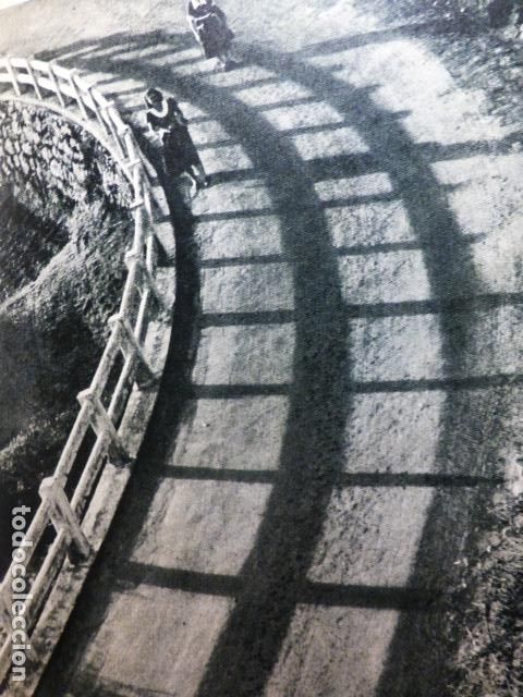 Colecionismo: ARANZAZU GUIPUZCOA CARRETERA ANTIGUA LAMINA A&Ntilde;OS 50