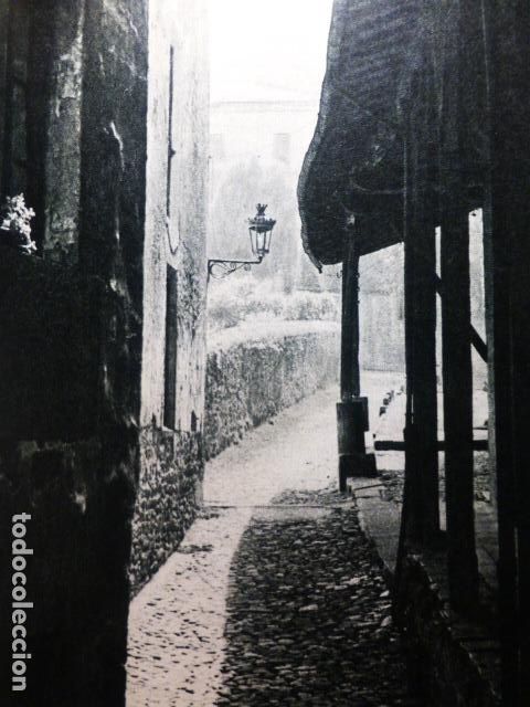 Sammelleidenschaft Papier: VERGARA GUIPUZCOA DETALLE ESCENA URBANA ANTIGUA LAMINA A&Ntilde;OS 50