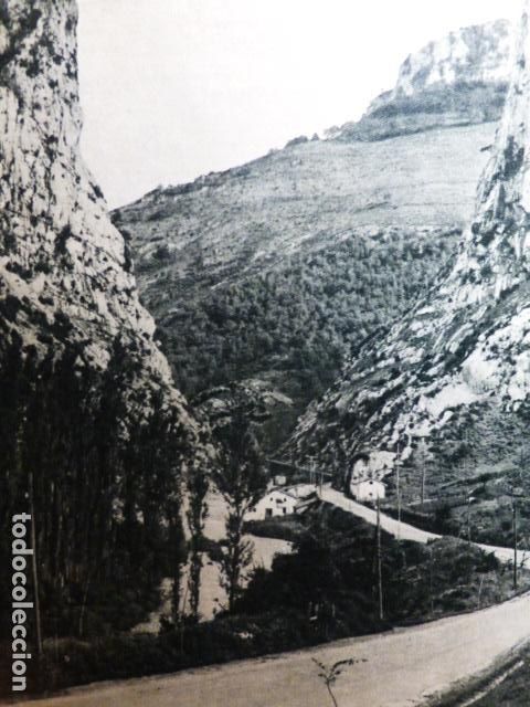Sammelleidenschaft Papier: LECUMBERRI NAVARRA PASO DE LAS DOS HERMANAS ANTIGUA LAMINA A&Ntilde;OS 50