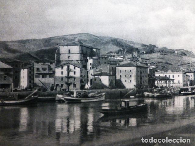 Coleccionismo: ORIO GUIPUZCOA VISTA ANTIGUA LAMINA A&Ntilde;OS 50