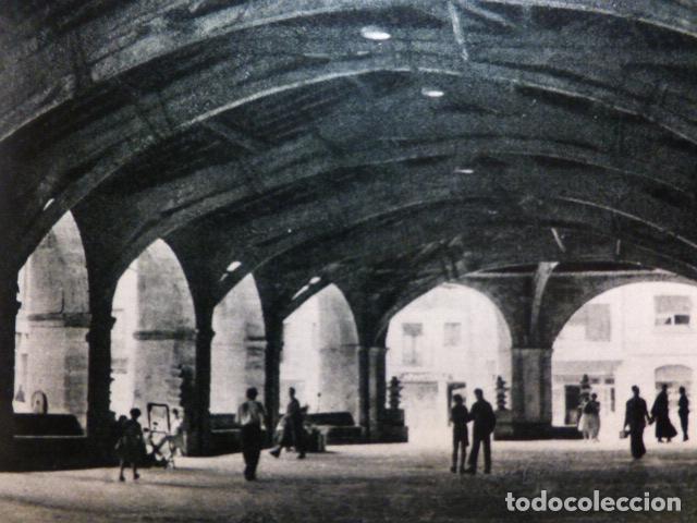 Coleccionismo: DURANGO VIZCAYA IGLESIA ANTIGUA LAMINA A&Ntilde;OS 50
