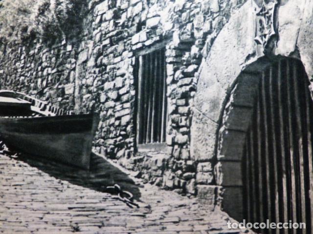 Coleccionismo: MOTRICO GUIPUZCOA DETALLE ANTIGUA LAMINA A&Ntilde;OS 50