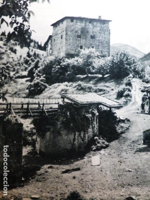 Coleccionismo: ONDARROA VIZCAYA CASA FUERTE ANTIGUA LAMINA A&Ntilde;OS 50
