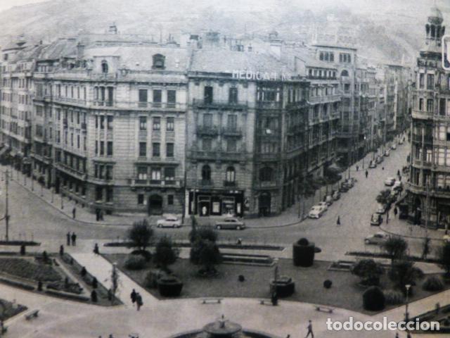 Sammelleidenschaft Papier: BILBAO PLAZA DE FEDERICO MOYUA ANTIGUA LAMINA A&Ntilde;OS 50
