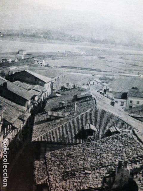 Coleccionismo: FUENTERRABIA GUIPUZCOA TEJADOS ANTIGUA LAMINA A&Ntilde;OS 50