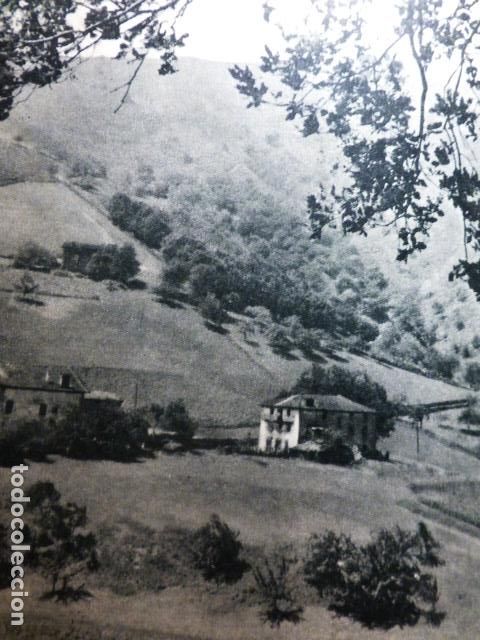 Coleccionismo: SUMBILLA NAVARRA VISTA ANTIGUA LAMINA A&Ntilde;OS 50