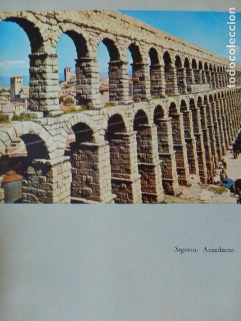 Collezionismo: SEGOVIA ACUEDUCTO ROMANO ANTIGUA LAMINA A&Ntilde;OS 50