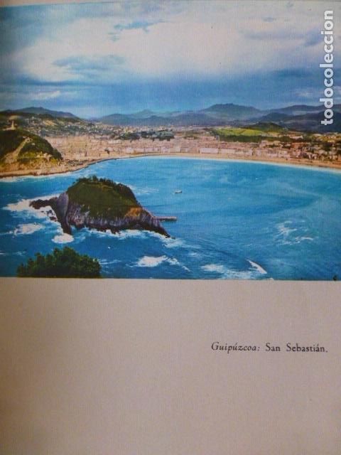 Colecionismo: SAN SEBASTIAN VISTA ANTIGUA LAMINA A&Ntilde;OS 50