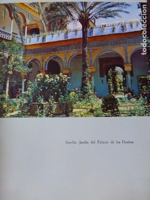 Collectionnisme: SEVILLA PALACIO DE LAS DUE&Ntilde;AS ANTIGUA LAMINA A&Ntilde;OS 50