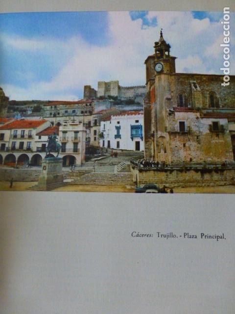 Sammelleidenschaft Papier: TRUJILLO CACERES PLAZA ANTIGUA LAMINA A&Ntilde;OS 50