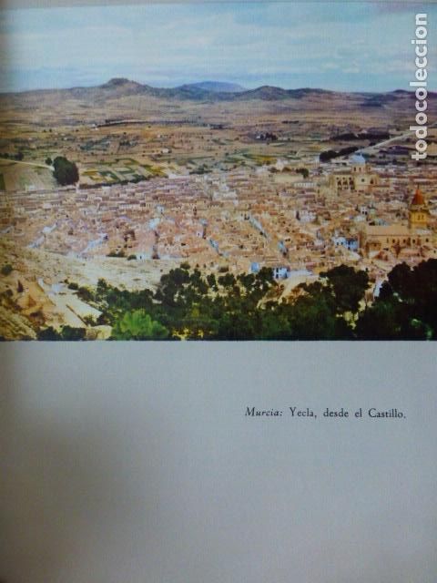 Collezionismo: YECLAR MURCIA VISTA ANTIGUA LAMINA A&Ntilde;OS 50