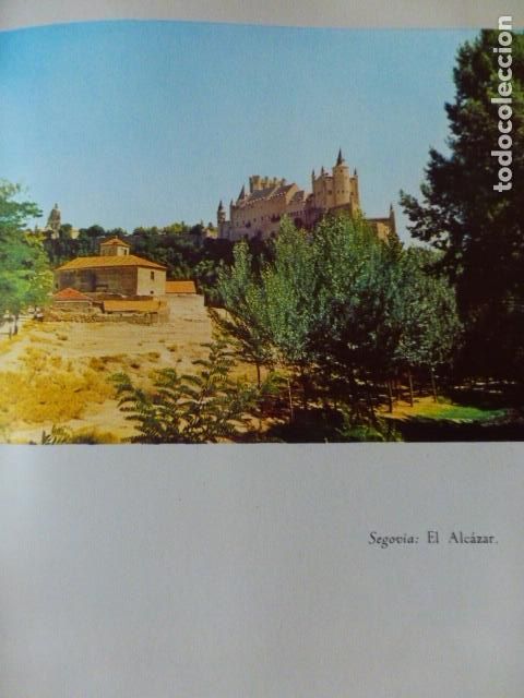 Coleccionismo: SEGOVIA EL ALCAZAR ANTIGUA LAMINA A&Ntilde;OS 50