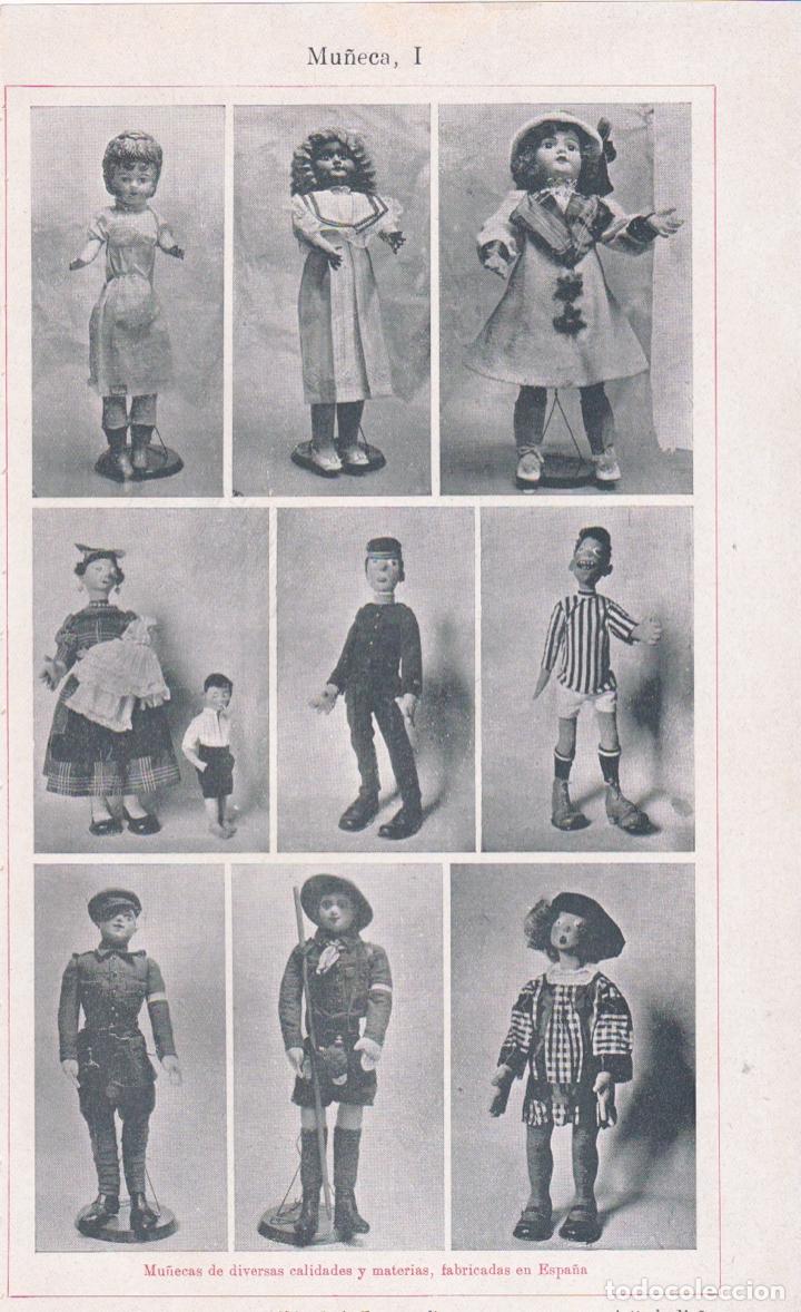 Coleccionismo: L&aacute;mina: Mu&ntilde;eca ( mu&ntilde;ecas espa&ntilde;olas) - 1927