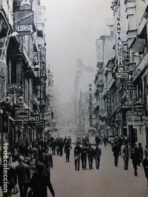 Coleccionismo: VIGO PONTEVEDRA CALLE DEL PRINCIPE ANTIGUA LAMINA A&Ntilde;OS 50