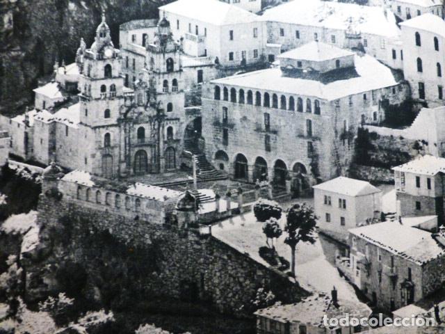 Coleccionismo: ORENSE NUESTRA SE&Ntilde;ORA DE LAS ERMITAS ANTIGUA LAMINA A&Ntilde;OS 50
