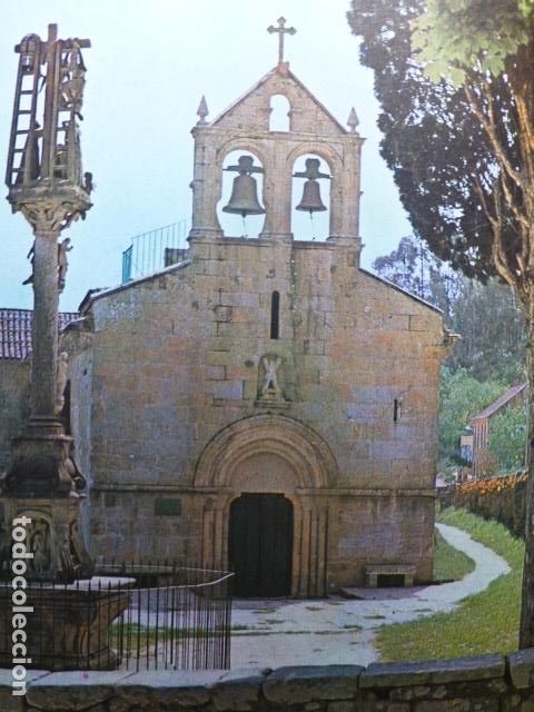 Coleccionismo: HIO PONTEVEDRA CRUCEIRO ANTIGUA LAMINA A&Ntilde;OS 50
