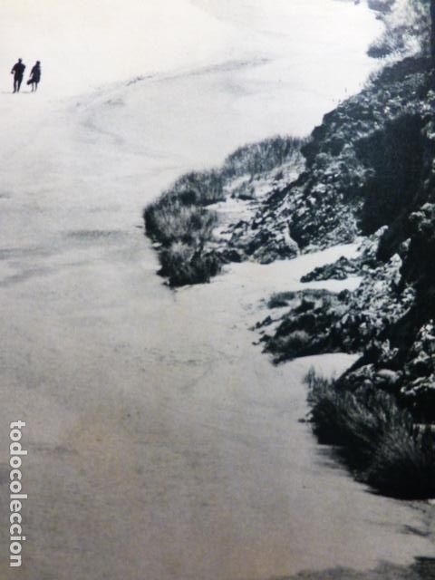 Sammelleidenschaft Papier: MEIR&Aacute;S LA CORU&Ntilde;A PLAYA ANTIGUA LAMINA A&Ntilde;OS 50
