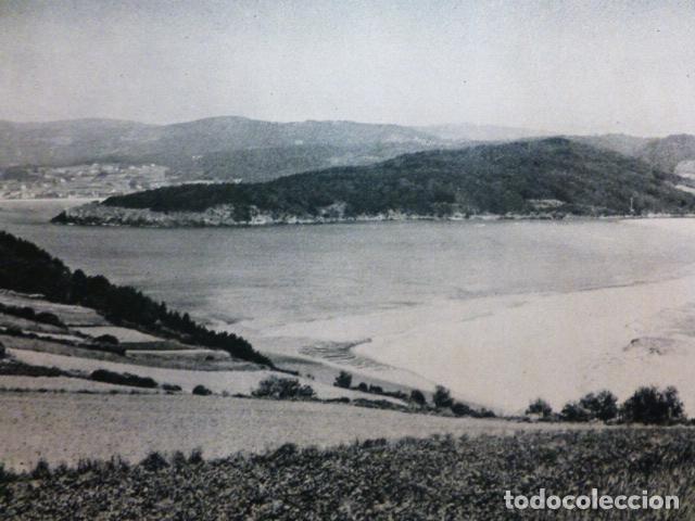 Coleccionismo: CEDEIRA LA CORU&Ntilde;A LA RIA ANTIGUA LAMINA A&Ntilde;OS 50