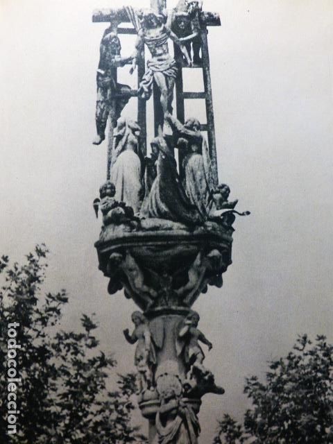Coleccionismo: HIO PONTEVEDRA CRUCEIRO ANTIGUA LAMINA A&Ntilde;OS 50