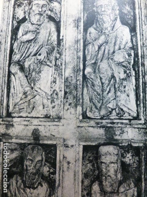 Collezionismo: SANTIAGO DE COMPOSTELA LA PUERTA SANTA ANTIGUA LAMINA A&Ntilde;OS 50