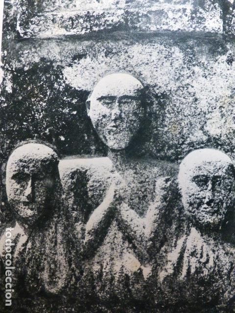 Sammelleidenschaft Papier: CHANTADA LUGO BAJORRELIEVE ANTIGUA LAMINA A&Ntilde;OS 50