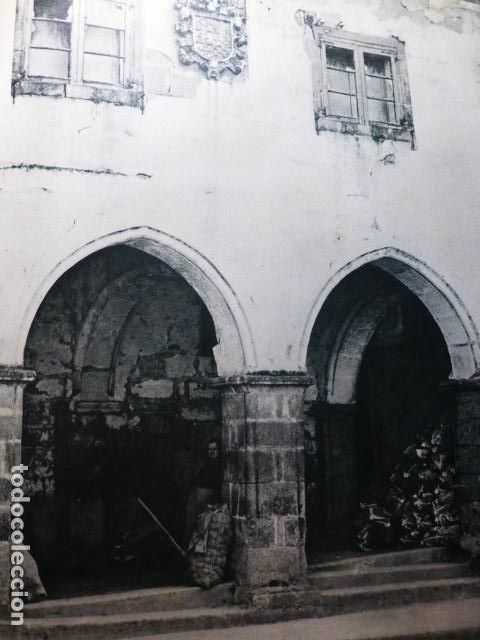 Collectionnisme: BETANZOS LA CORU&Ntilde;A DETALLE URBANO ANTIGUA LAMINA A&Ntilde;OS 50