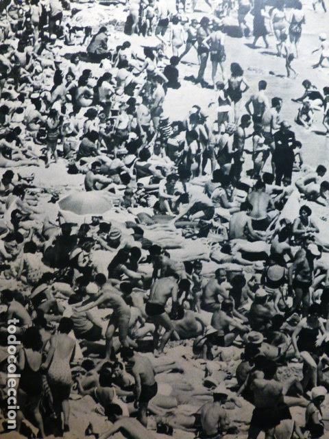 Sammelleidenschaft Papier: LA CORU&Ntilde;A PLAYA DE RIAZOR ANTIGUA LAMINA A&Ntilde;OS 50