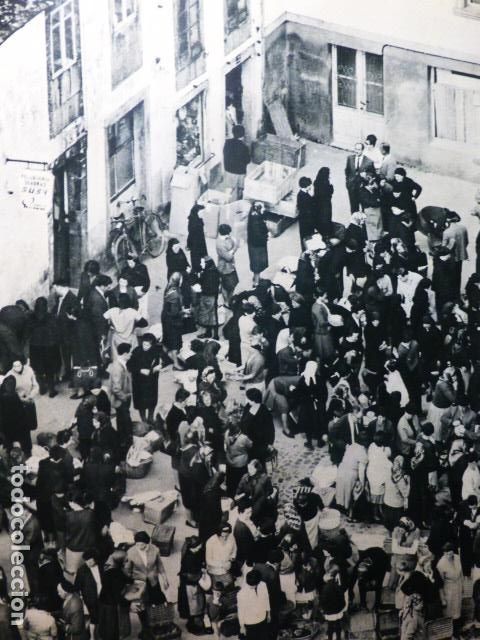 Coleccionismo: VILLALBA LUGO MERCADO ANTIGUA LAMINA A&Ntilde;OS 50