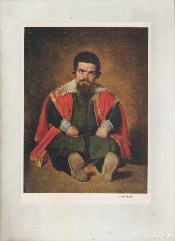 Coleccionismo: Lamina n&ordm; 222-medidas 22 X 16 Cm-diego velazquez-con resumen de la obra detr&aacute;s de la lamina-