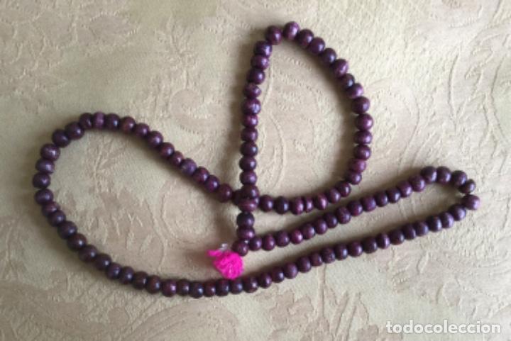 Coleccionismo: COLLAR, ROSARIO TIBETANO, MALA DE SEMILLAS DE &Aacute;RBOL BODHI TE&Ntilde;IDAS