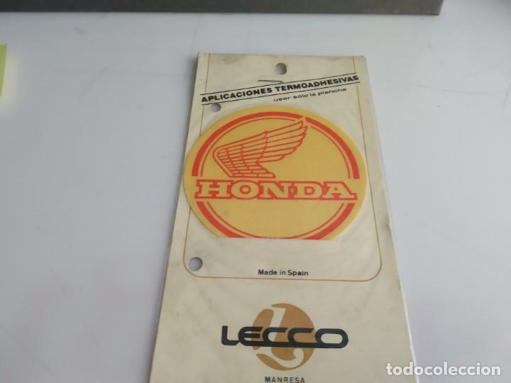 Coleccionismo: ANTIGUO Y ORIGINAL PARCHE HONDA
