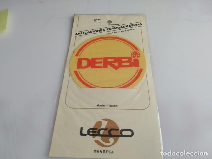 Coleccionismo: ANTIGUO Y ORIGINAL PARCHE DERBI - Foto 1