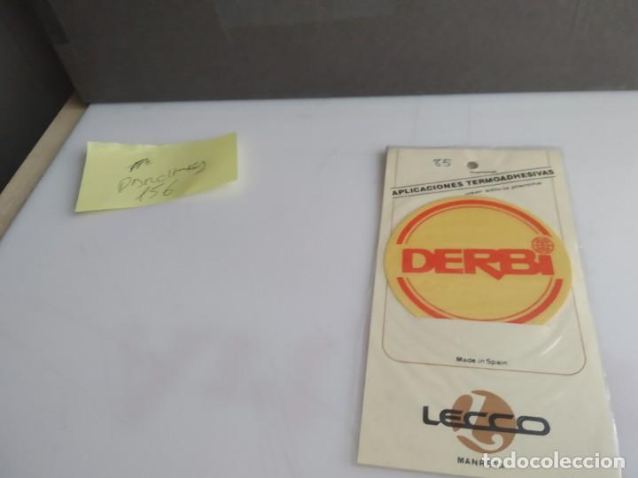 Coleccionismo: ANTIGUO Y ORIGINAL PARCHE DERBI - Foto 2