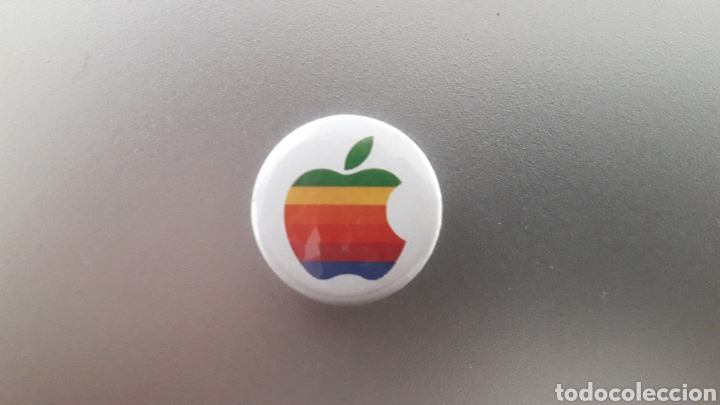 Collectionnisme: Lote de 10 chapas de 2,5cms di&aacute;metro de Apple