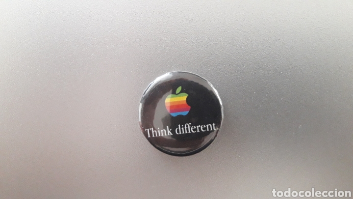 Collectionnisme: Lote de 10 chapas de 2,5cms di&aacute;metro de Apple