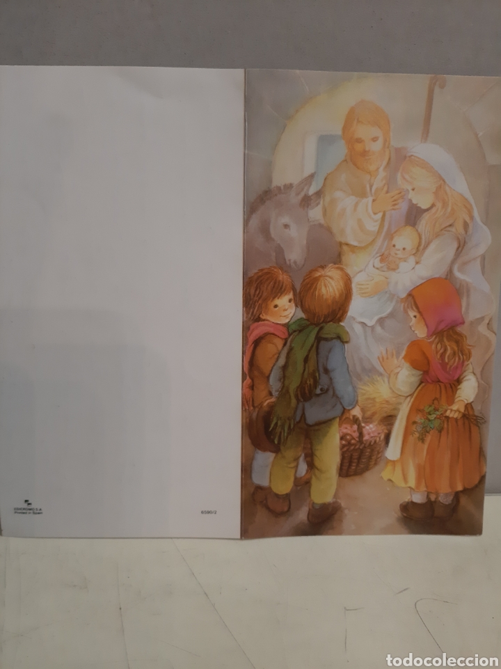 Collezionismo: 1993 felicitaci&oacute;n navide&ntilde;a Edicromo 6590/2