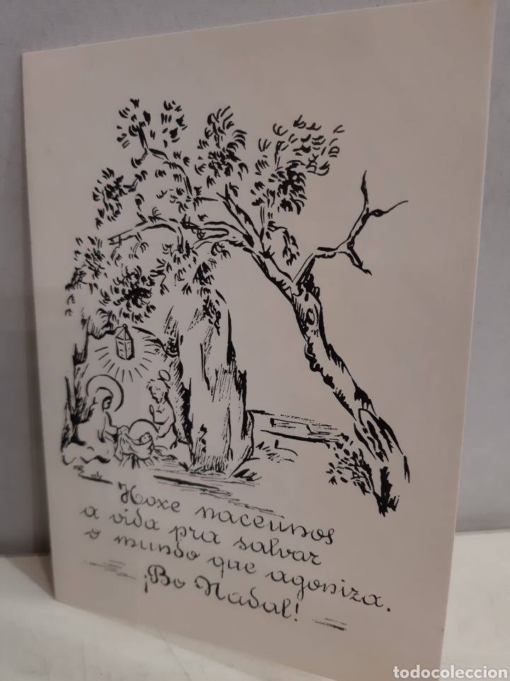 Collezionismo: Galicia felicitaci&oacute;n navide&ntilde;a