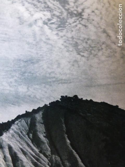 Coleccionismo: SIERRA DE LEYRE NAVARRA VISTA ANTIGUA LAMINA A&Ntilde;OS 50