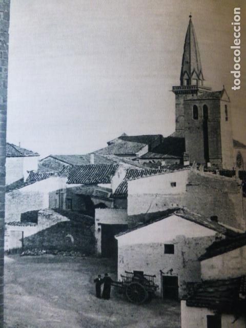 Coleccionismo: OLITE NAVARRA DETALLE URBANO ANTIGUA LAMINA A&Ntilde;OS 50