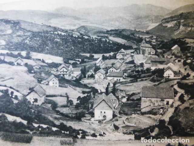 Colecionismo: ABAURREA NAVARRA VISTA ANTIGUA LAMINA A&Ntilde;OS 50