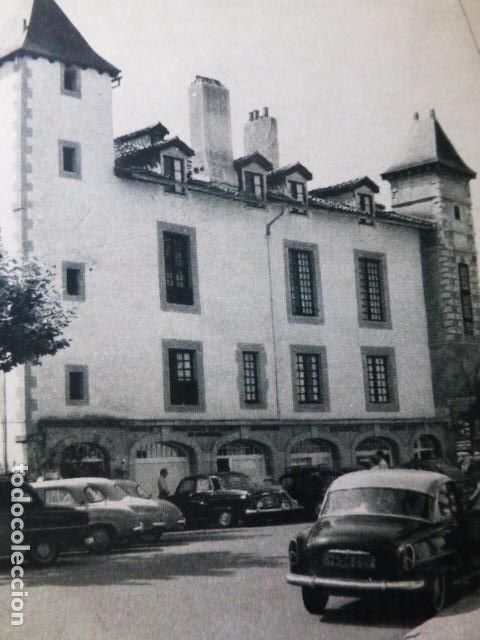 Coleccionismo: SAN JUAN DE LUZ PAIS VASCO CASTILLO ANTIGUA LAMINA A&Ntilde;OS 50