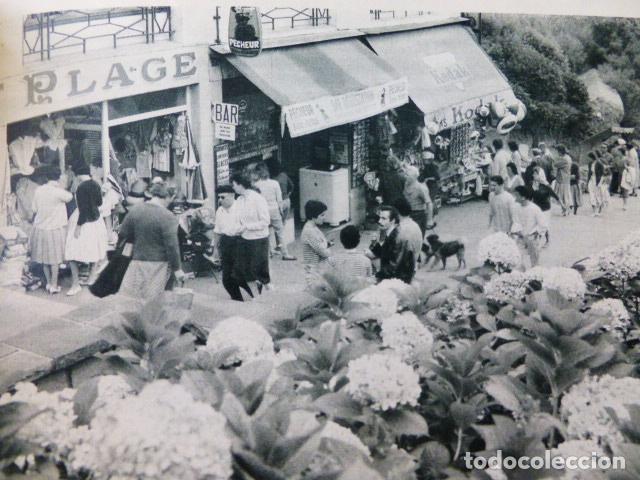 Collezionismo: BIARRITZ PAIS VASCO DETALLE ANTIGUA LAMINA A&Ntilde;OS 50
