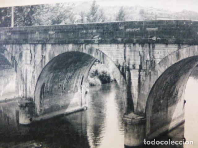 Coleccionismo: PUENTE DE SANINT PALAIS PAIS VASCO ANTIGUA LAMINA A&Ntilde;OS 50