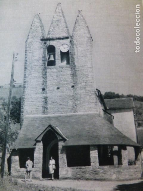 Coleccionismo: GOTEIN NAVARRA IGLESIA ANTIGUA LAMINA A&Ntilde;OS 50