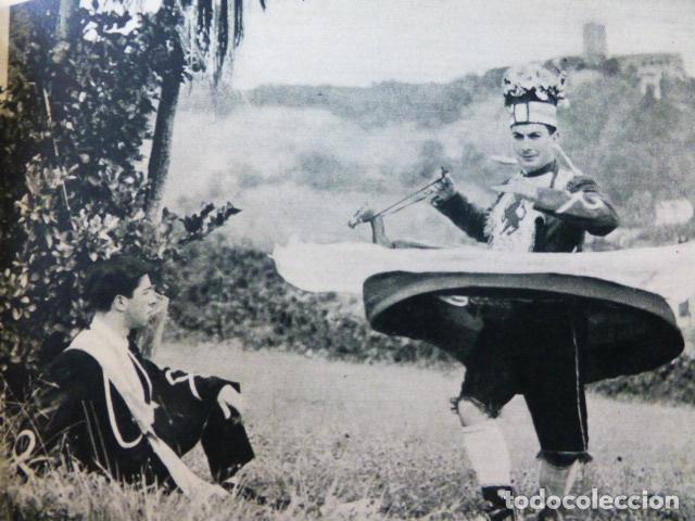 Colecionismo: SAN SEBASTIAN GUIPUZCOA DANZA TIPICA ANTIGUA LAMINA A&Ntilde;OS 50