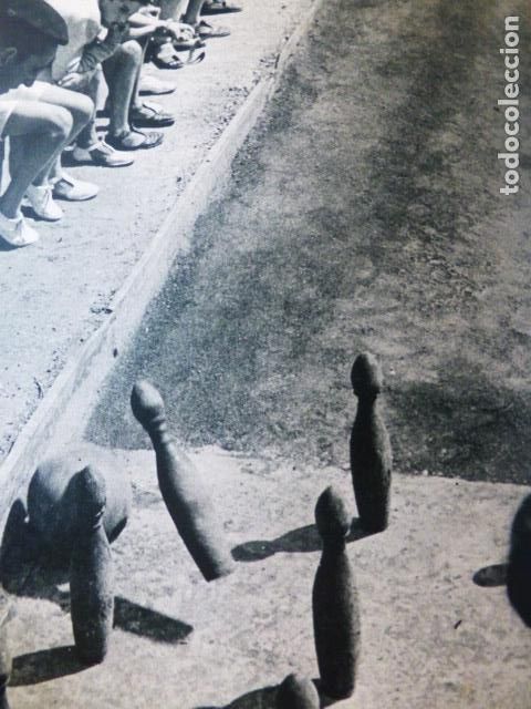 Colecionismo: PAIS VASCO JUEGO DE BOLOS ANTIGUA LAMINA A&Ntilde;OS 50