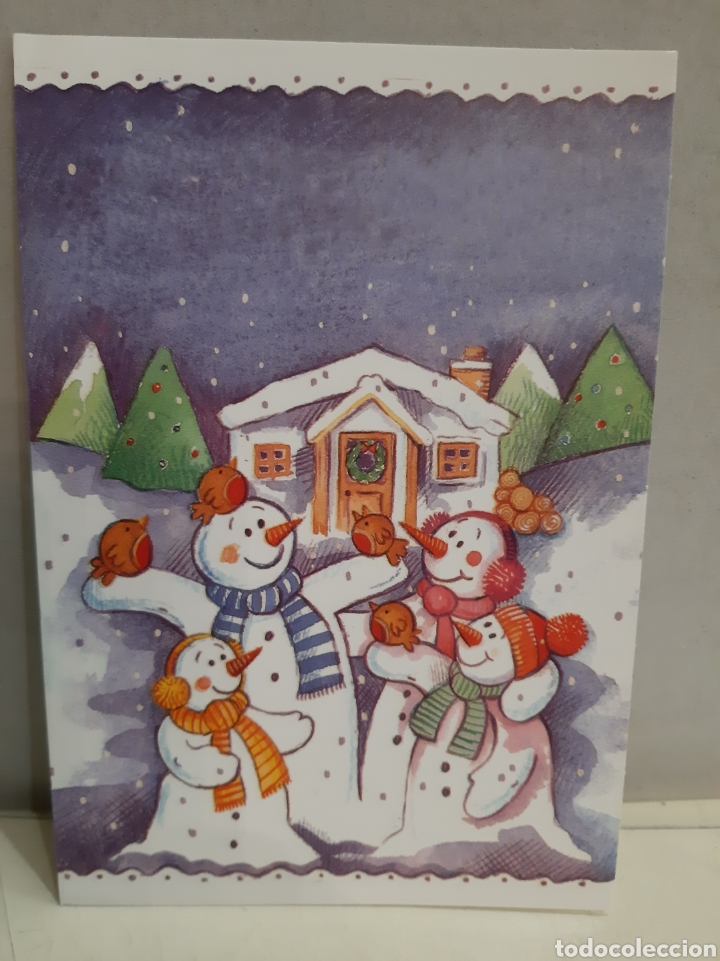 Sammelleidenschaft Papier: Ayuda Accion Felicitaci&oacute;n navide&ntilde;a punta por Hallmark cards