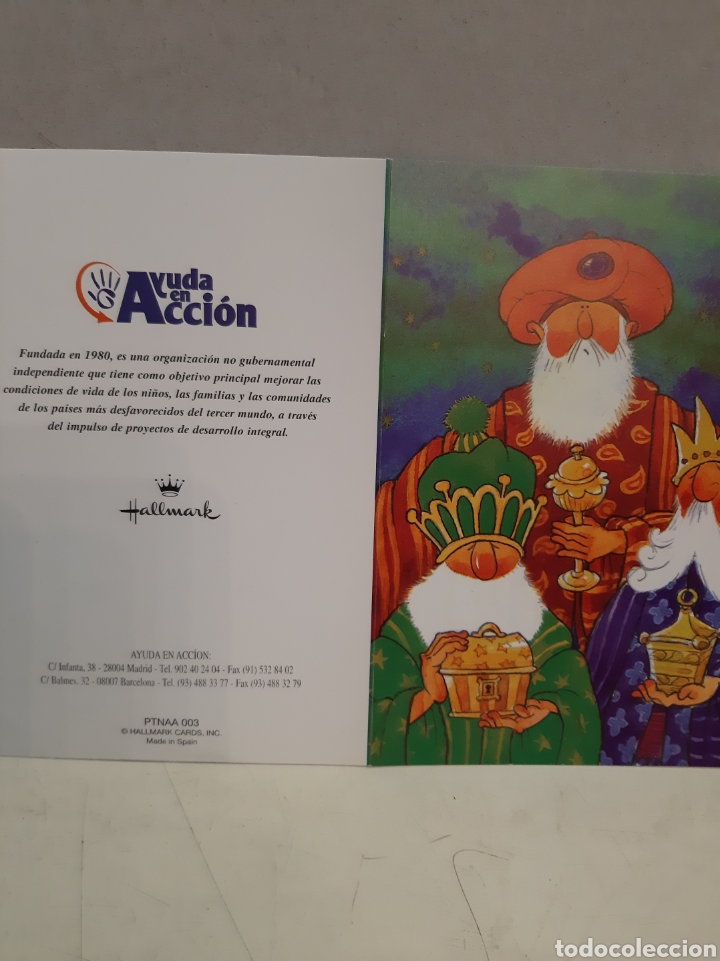 Sammelleidenschaft Papier: Ayuda accion Hallmaek pntnaa 003